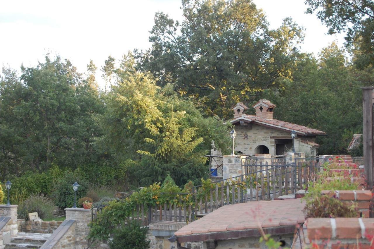 Agriturismo Countryhouse Le Giare กุบบีโอ ภายนอก รูปภาพ
