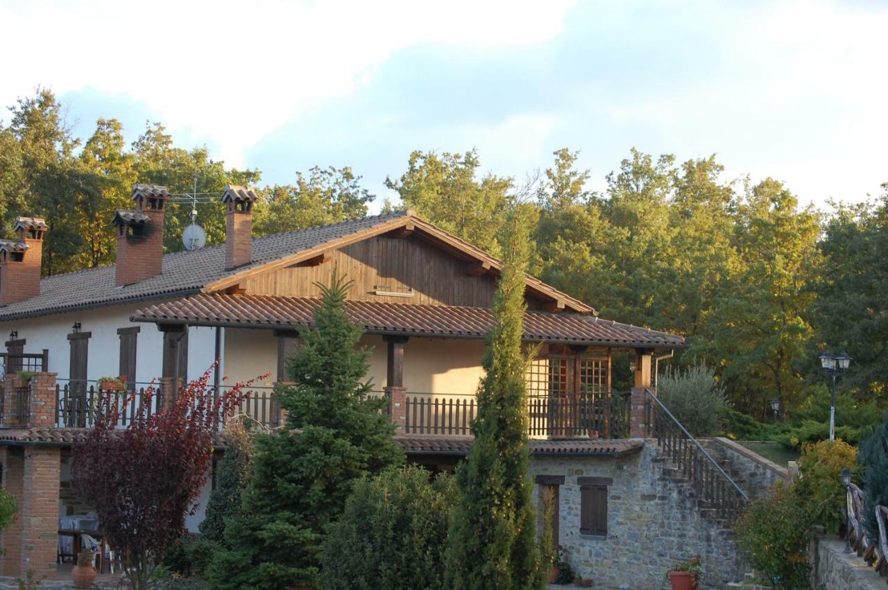 Agriturismo Countryhouse Le Giare กุบบีโอ ภายนอก รูปภาพ